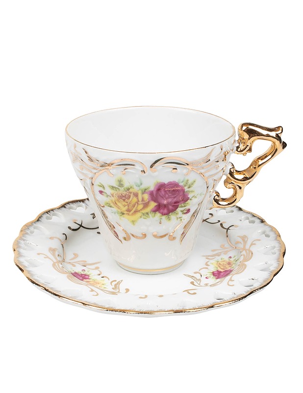 ROYAL WINDSOR FINE PORCELAIN teekuppisetti, 8 osaa - Lautaset ja kulhot - 10105591387 - 1