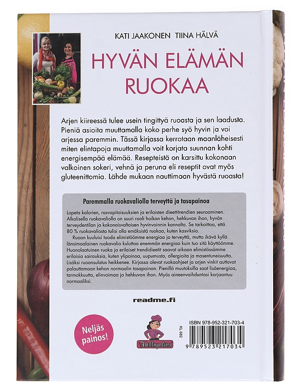 Hyvän elämän ruokaa - Jaakonen - Ruokakirjat - 10105591384 - 1