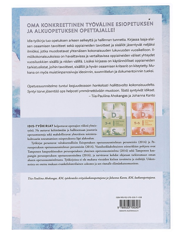 Idis. 0-2, Opettajan oma työkirja - Ahokangas, Tiia-Pauliina - Tietokirjat ja oppaat - 10105591393 - 1