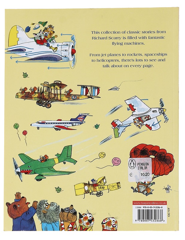 Richard Scarry's planes and rockets and things that fly - Scarry, Richard - Lastenkirjat - 10105591400 - 1