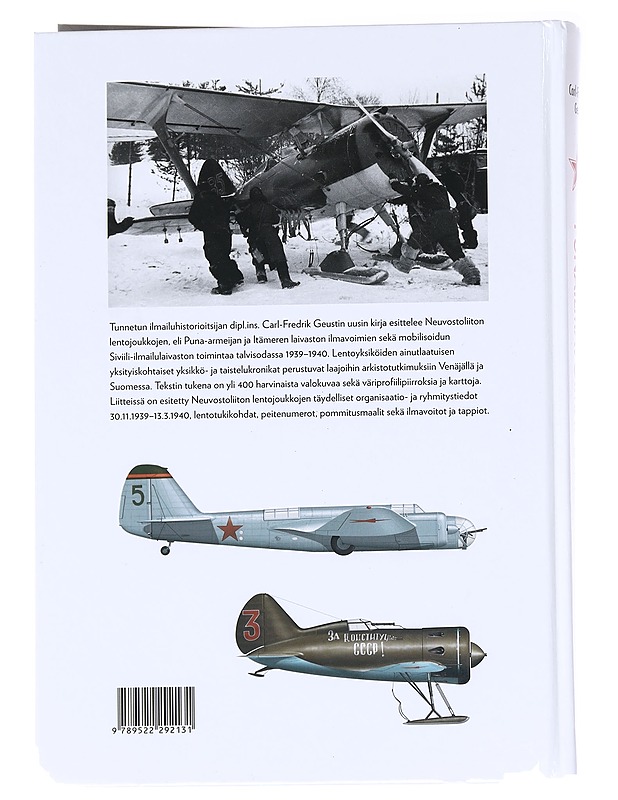 Punailmavoimat talvisodassa - Geust, Carl-Fredrik  - Historiakirjat - 10105591409 - 1