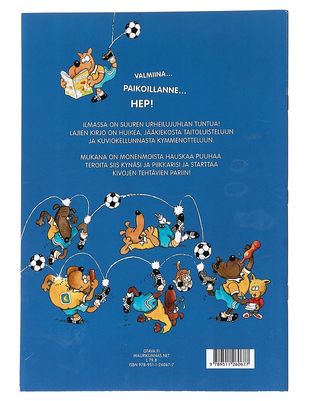 Urheilijan puuhakirja - Mauri Kunnas - Lastenkirjat - 10105591436 - 1