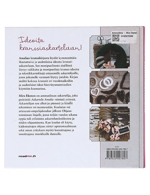 Kranssikirja - Mira Ekonen - Tietokirjat ja oppaat - 10105591456 - 1
