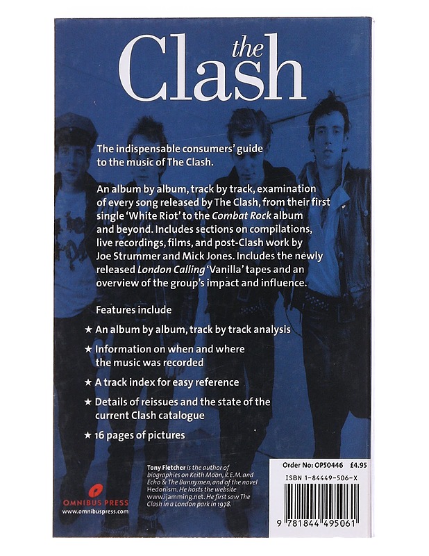 The Clash : the complete guide to their music - Tony Fletcher - Romaanit ja novellit - 10105591490 - 1
