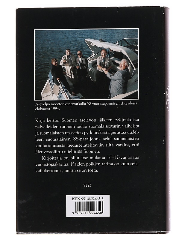 Vaarallisilla teillä / viimeiset suomalaiset SS-miehet - Niilo Lappalainen - Elämäkerrat ja muistelmat - 10105591492 - 1