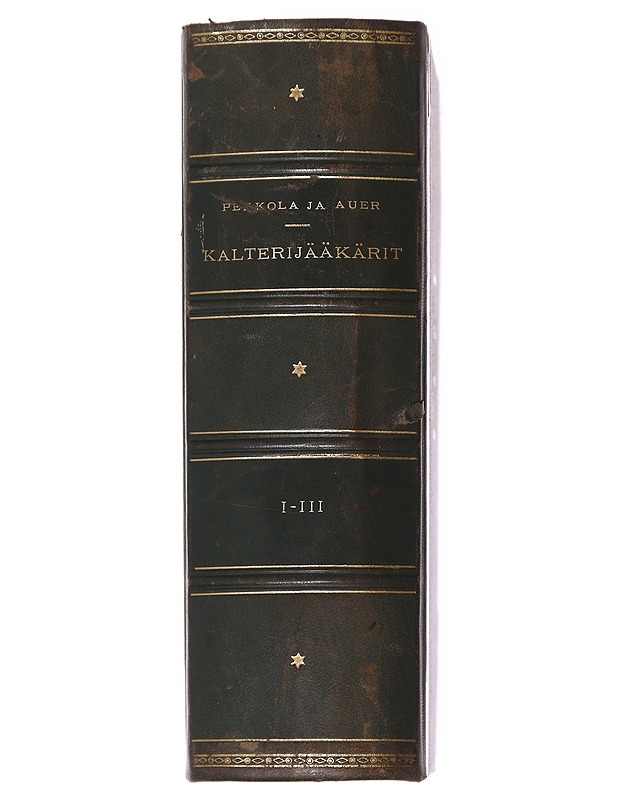Kalterijääkärit I-III - Pekkola, Sulo-Weikko - Historiakirjat - 10105591500 - 1
