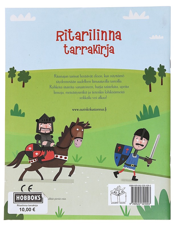 Ritarilinna-tarrakirja - Paula Nicholls - Lastenkirjat - 10105591496 - 1