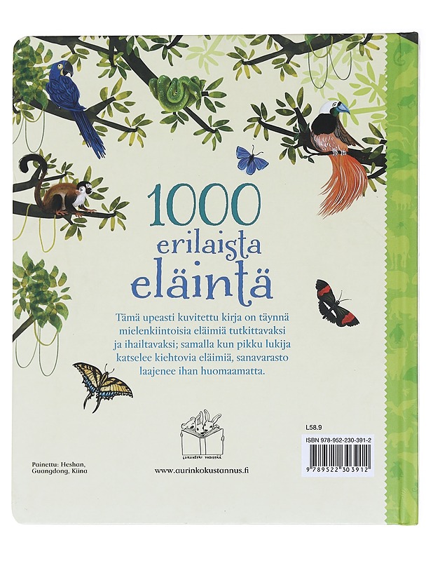1000 erilaista eläintä - Dyson, Nikki - Tietokirjat ja oppaat - 10105591550 - 1