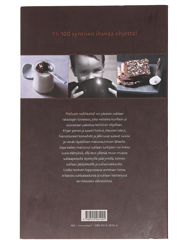 Haluan suklaata! - Trish Deseine - Ruokakirjat - 10105591583 - 1