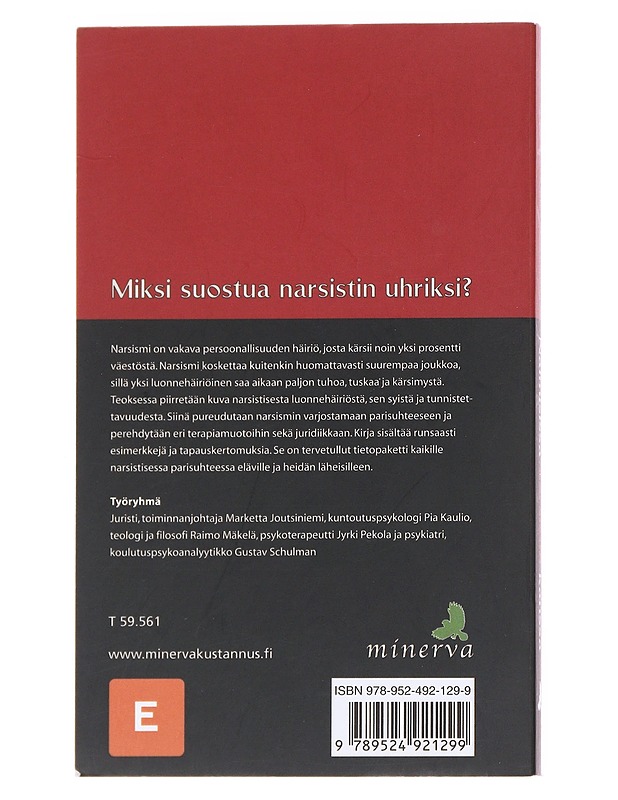 Naimisissa narsistin kanssa - Marketta Joutsiniemi - Tietokirjat - 10105591595 - 1
