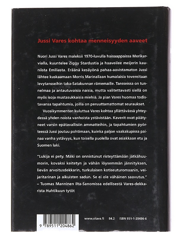 Nuoruustango - Reijo Mäki - Jännitys ja dekkarit - 10105591600 - 1