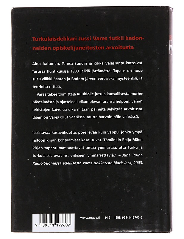 Huhtikuun tytöt - Reijo Mäki - Romaanit ja novellit - 10105591636 - 1