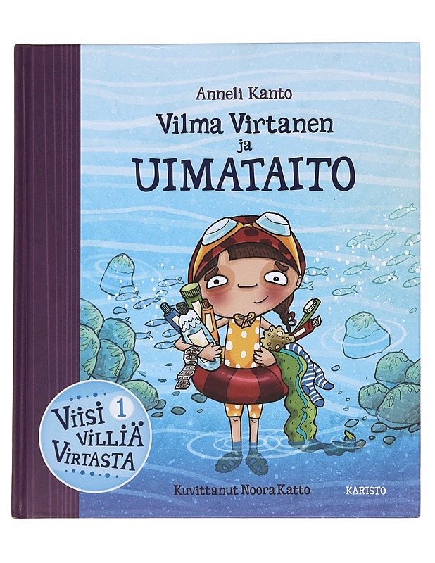 Vilma Virtanen ja uimataito - Kanto, Anneli - Lastenkirjat - 10105591637 - 0