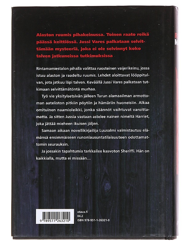 Sheriffi - Reijo Mäki - Jännitys ja dekkarit - 10105591640 - 1
