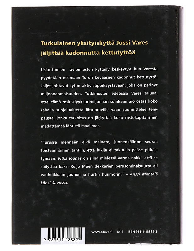 Black Jack - Reijo Mäki - Jännitys ja dekkarit - 10105591677 - 1