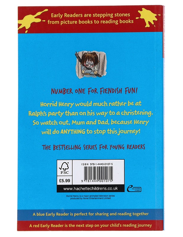 Horrid Henry's car journey - Lastenkirjat - 10105591695 - 1