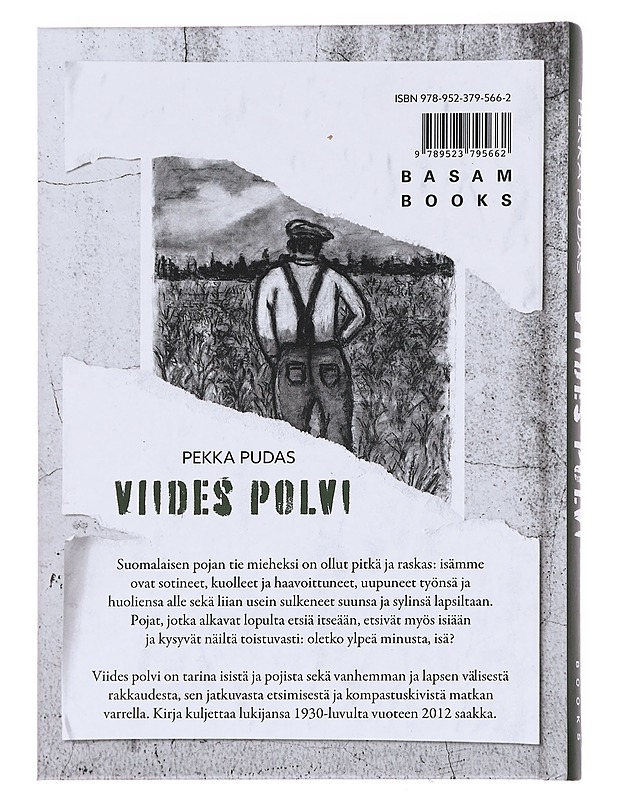 Viides polvi - Pudas, Pekka  - Romaanit ja novellit - 10105591699 - 1