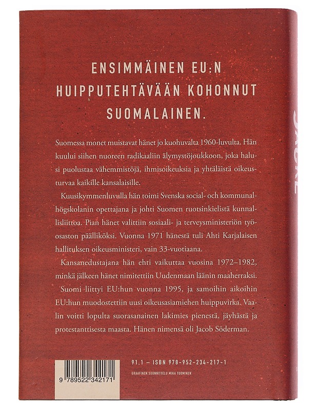Jacke / Jacob Södermanin elämä - Heikki Saari - Elämäkerrat ja muistelmat - 10105591707 - 1