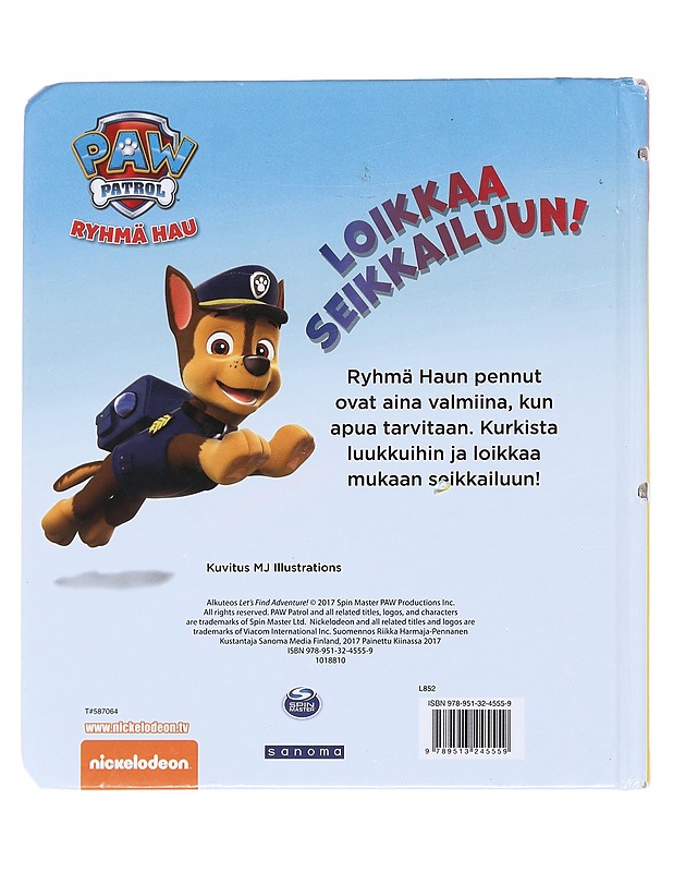 Loikkaa seikkailuun! - Harmaja-Pennanen, Riikka - Lastenkirjat - 10105591708 - 1