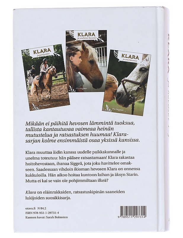 Klara ja hevoset 1-3 - Hagmar, Pia - Nuorten kirjat - 10105591719 - 1