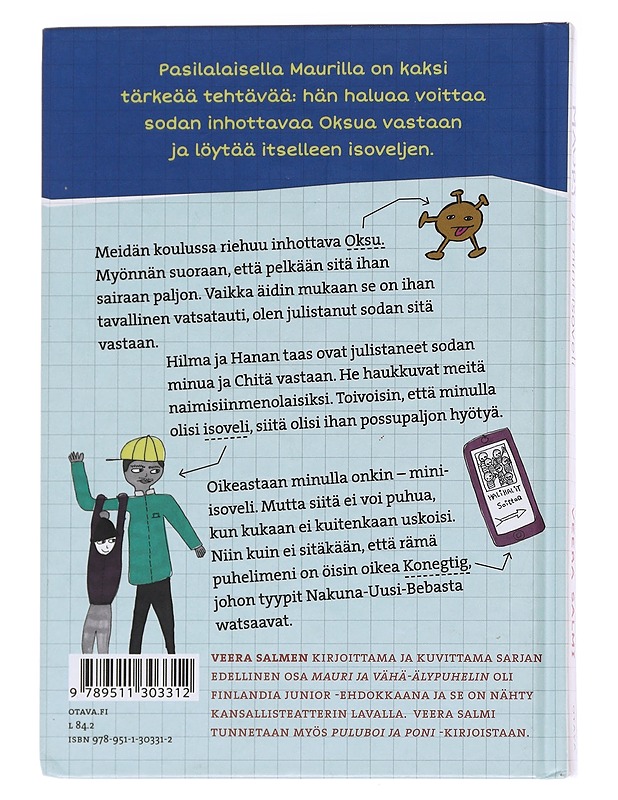 Mauri ja mini-isoveli - Veera Salmi - Lastenkirjat - 10105591722 - 0