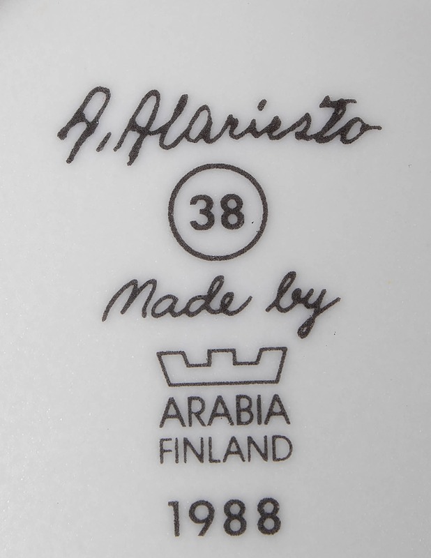 ARABIA  Lappi-sarjan Kivipaadet ilta-auringossa -miniseinälautanen, 12 cm - Designsuosikit - 10105591796 - 2