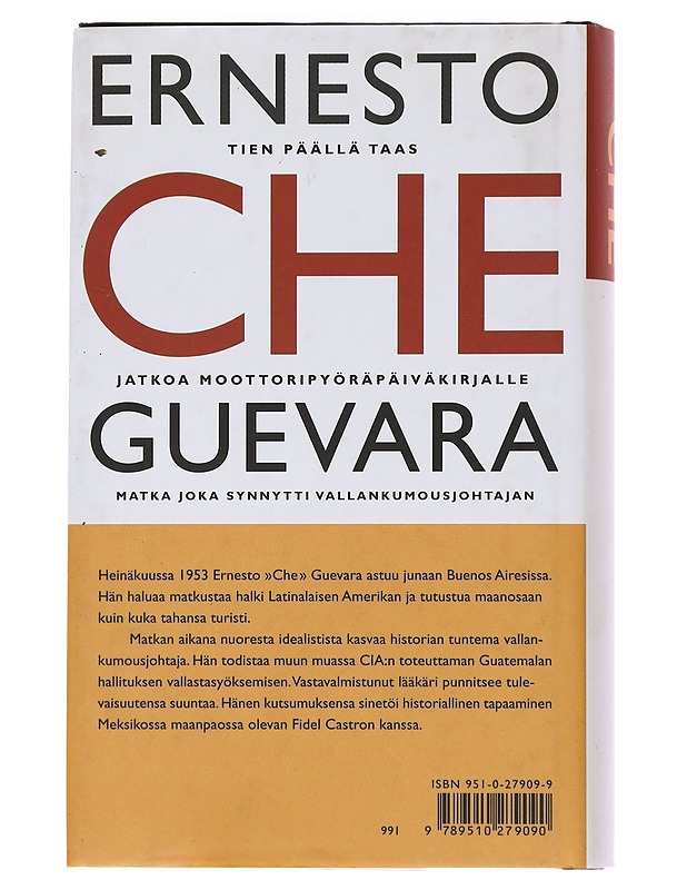 Tien päällä taas / päiväkirja toiselta matkalta Latinalaisessa Amerikassa - Guevara - Romaanit ja novellit - 10105591854 - 1