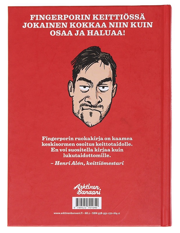 Fingerporin ruokakirja - Jarla, Pertti - Kirja lahjaksi - 10105591873 - 1