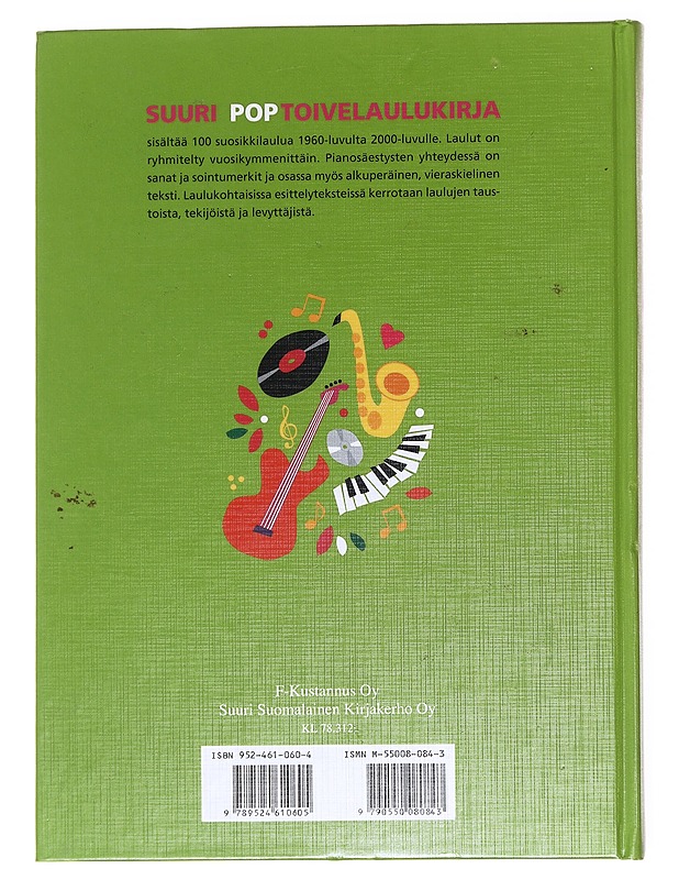 Suuri poptoivelaulukirja - Kari, Virpi - Musiikki- ja elokuvakirjat - 10105591892 - 1