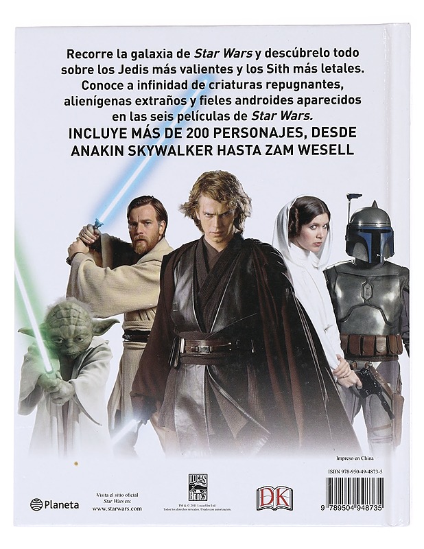 Star Wars: enciclopedia de personajes - Harrastekirjat - 10105591918 - 1