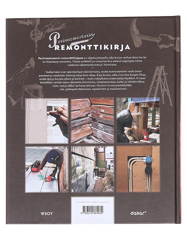 Perinnemestarin remonttikirja - Rinne, Hannu  - Tietokirjat ja oppaat - 10105591917 - 1