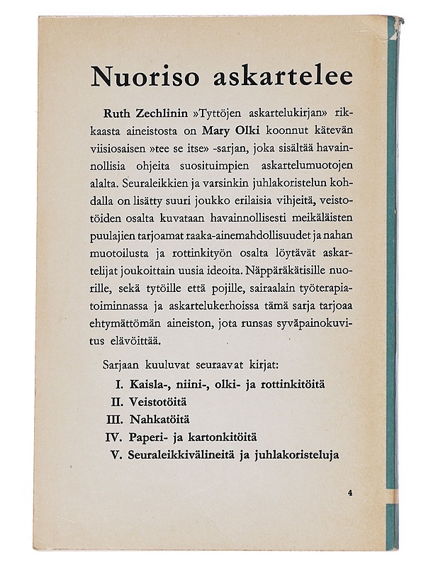 Paperi- ja kartonkitöitä - Ruth Zechlin & Mary Olki - Tietokirjat ja oppaat - 10105591980 - 1