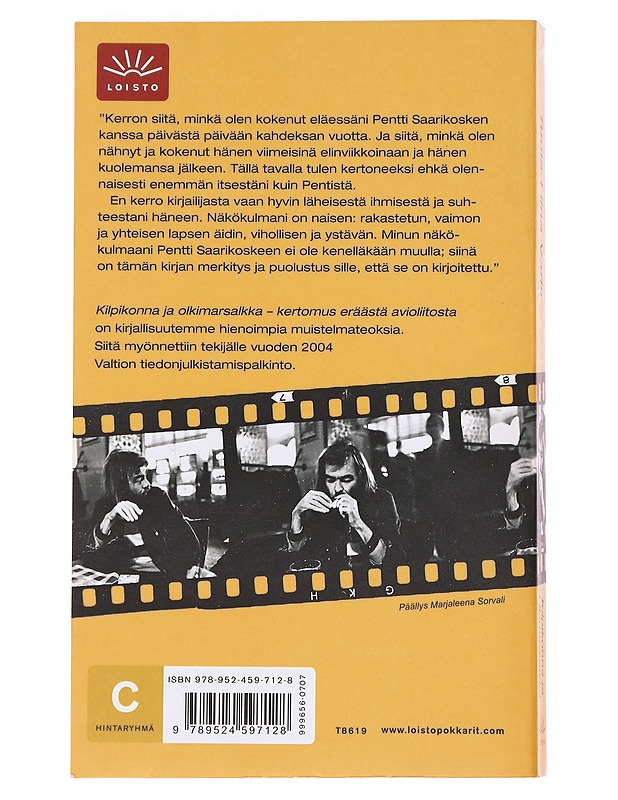 Kilpikonna ja olkimarsalkka - Tuula-Liina Varis - Elämäkerrat ja muistelmat - 10105591989 - 1