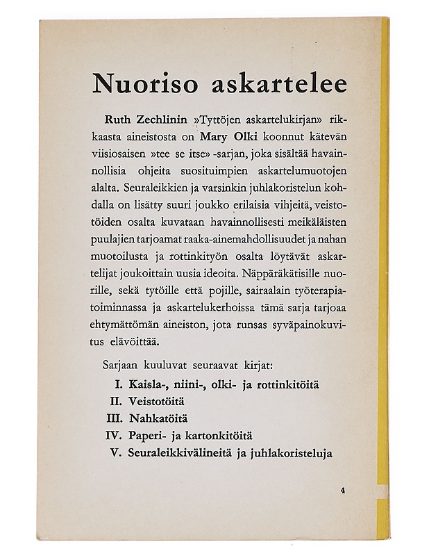 Veistotöitä - Ruth Zechlin & Mary Olki - Tietokirjat ja oppaat - 10105591992 - 1