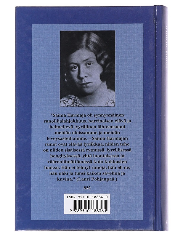 Kootut runot - Saima Harmaja - Runot ja näytelmät - 10105592041 - 1