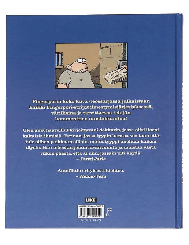 Fingerporin koko kuva / 13 Ykkösfani - Pertti Jarla - Sarjakuvat - 10105592087 - 1