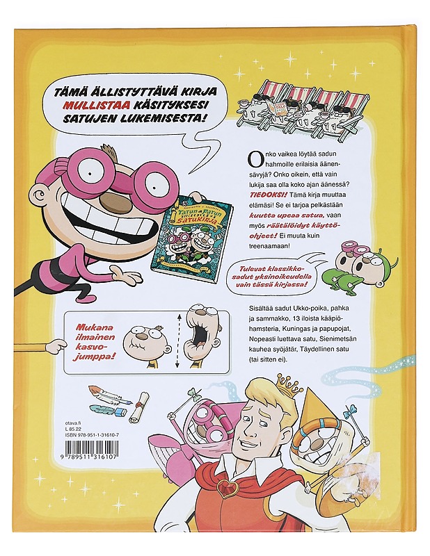 Tatun ja Patun ällistyttävä satukirja / kaikkien aikojen ensimmäinen satukirja, jossa on käyttöohjeet! - Havukainen, Aino - Lastenkirjat - 10105592092 - 1