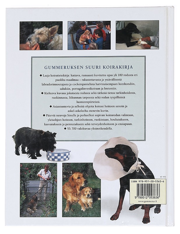 Gummeruksen suuri koirakirja / koirarodut, koirien hoito ja kasvatus - Larkin, Peter - Tietokirjat ja oppaat - 10105592135 - 1