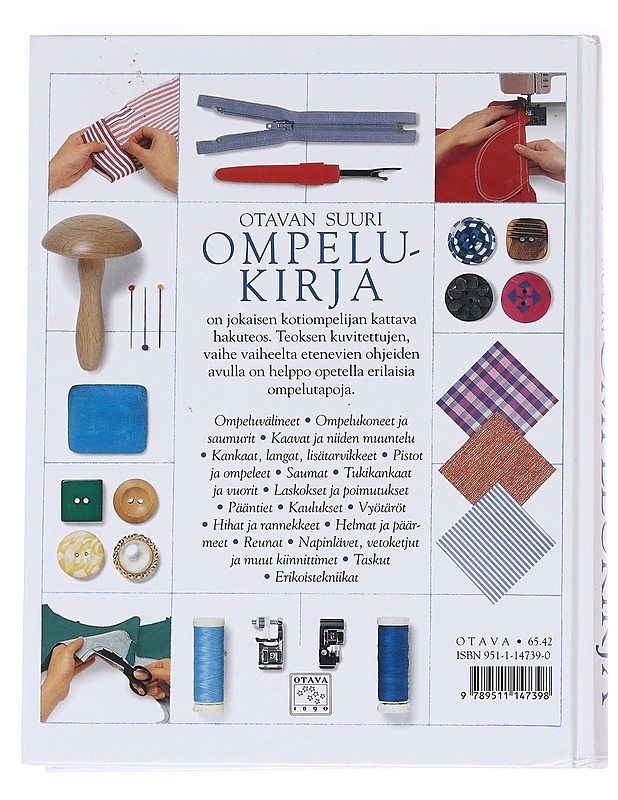 Otavan suuri ompelukirja : käytännön opas kotiompelijalle - Penelope Cream - Tietokirjat ja oppaat - 10105592141 - 1