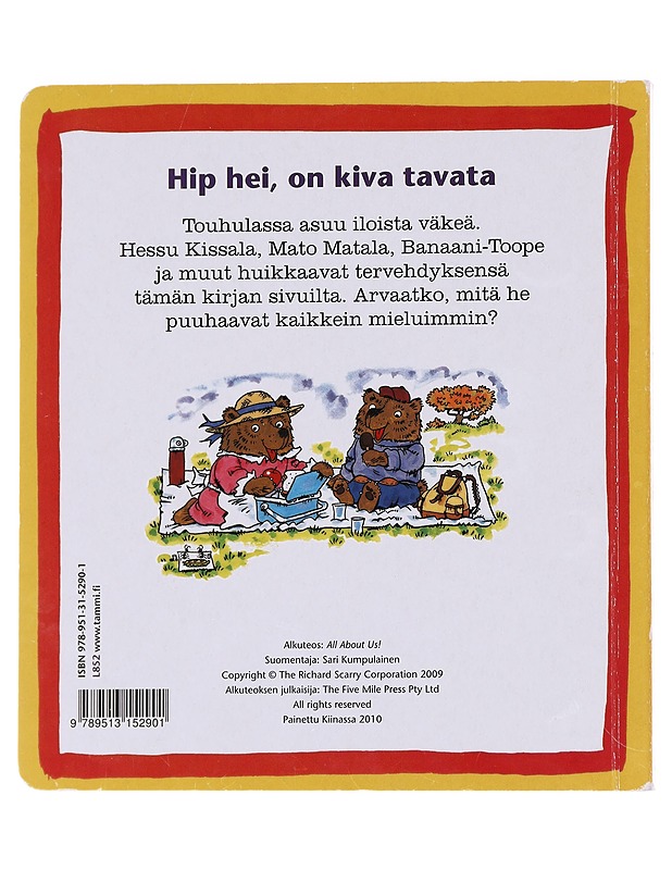 Touhulan väkeä - Scarry, Richard - Lastenkirjat - 10105592159 - 1