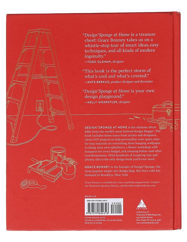 Design sponge at home - Bonney, Grace - Tietokirjat ja oppaat - 10105592215 - 1