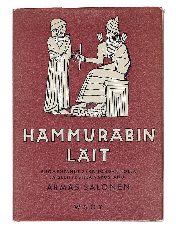 Hammurabin lait - Salonen, Armas - Historiakirjat - 10105592284 - 0