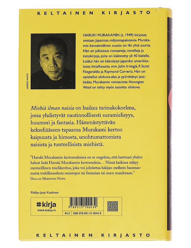 Miehiä ilman naisia - Murakami, Haruki - Romaanit ja novellit - 10105592297 - 1