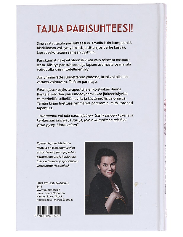 Parintaju : parisuhde lapsiperheessä - Janna Rantala - Tietokirjat ja oppaat - 10105592298 - 1