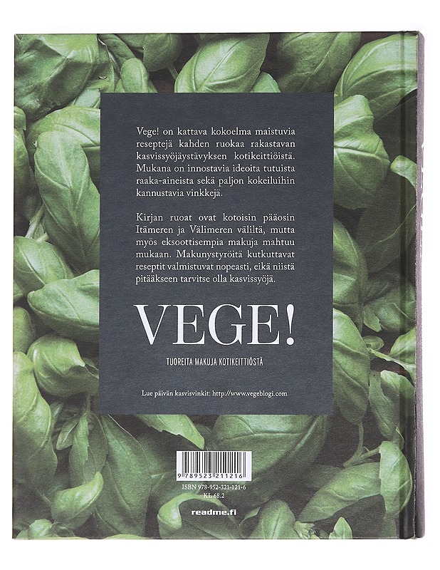 Vege! : tuoreita makuja kotikeittiöstä - Nieminen, Alex - Ruokakirjat - 10105592303 - 1