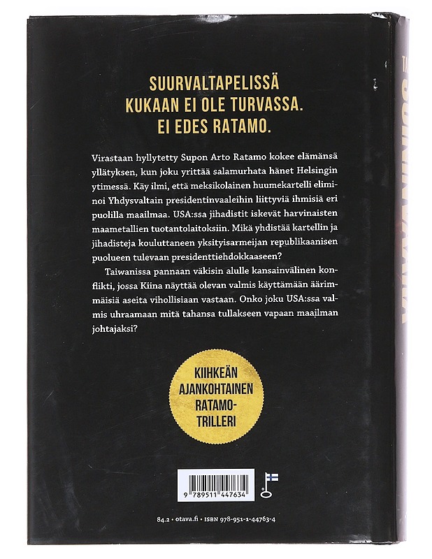 Mies Keriotista - Soininvaara, Taavi  - Jännitys ja dekkarit - 10105592358 - 1