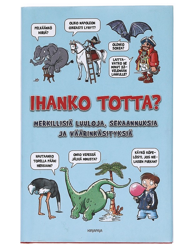 Ihanko totta? / merkillisiä luuloja, sekaannuksia ja väärinkäsityksiä - Campbell, Guy - Lastenkirjat - 10105592345 - 0