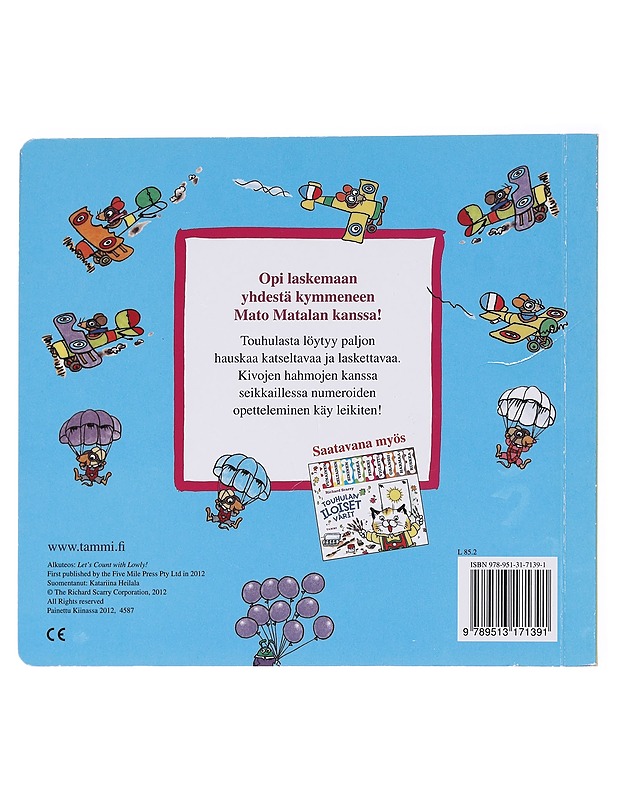 Touhulan iloiset numerot - Scarry, Richard - Lastenkirjat - 10105592439 - 1