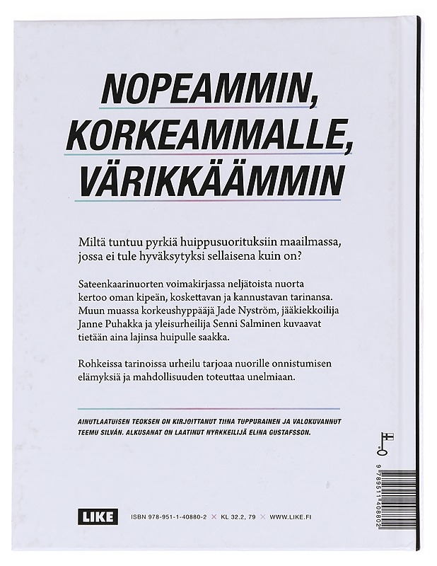 Rakkaudesta lajiin : urheilevat sateenkaarinuoret lähikuvassa - Tuppurainen, Tiina - Tietokirjat ja oppaat - 10105592454 - 1