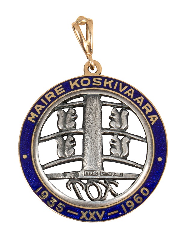 TILLANDER KOP mitali, 1935 - XXV - 1960 - Korut - 10105592473 - 1
